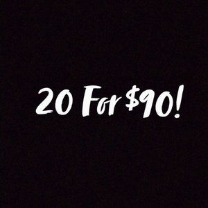 20 Pack of Pins (Mix & Match)